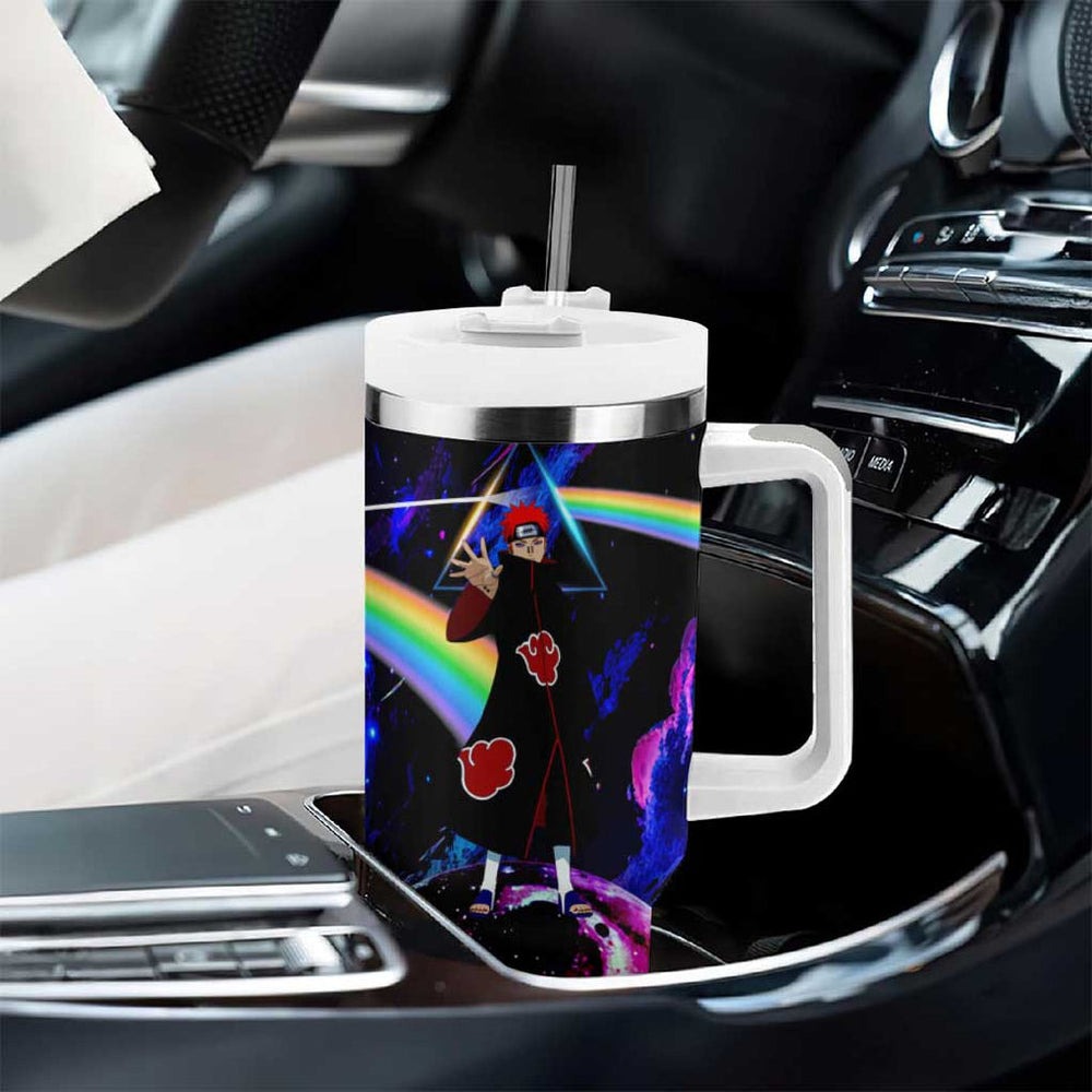 Naruto Akatsuki Astral Led Pain Tumbler With Handle Trippy Style TS04 Naruto Akatsuki Astral Led Pain Tumbler With Handle Trippy Style TS04