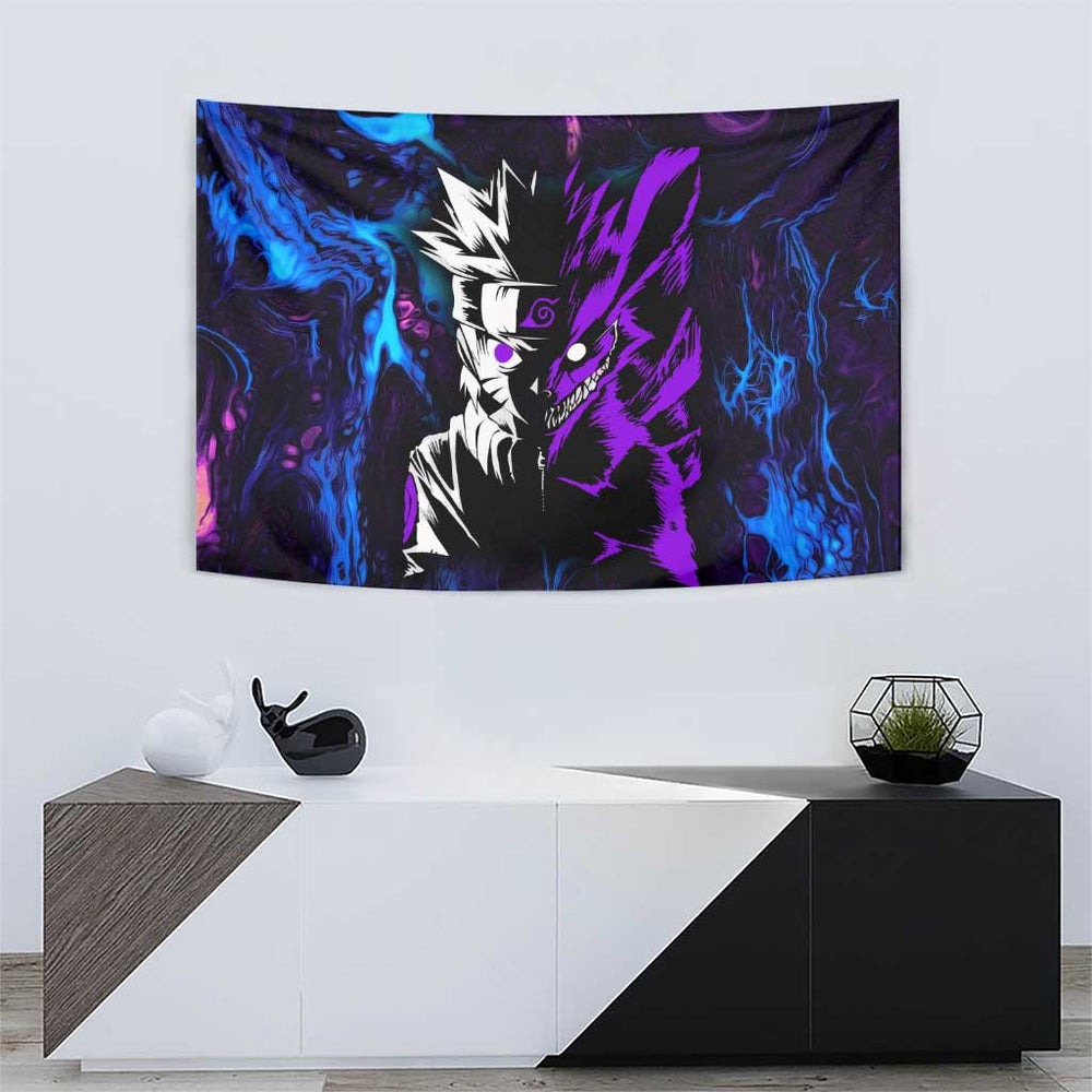 Naruto Awakened Beast Tumbler With Handle Anime Style TS04 Naruto Awakened Beast Tumbler With Handle Anime Style TS04