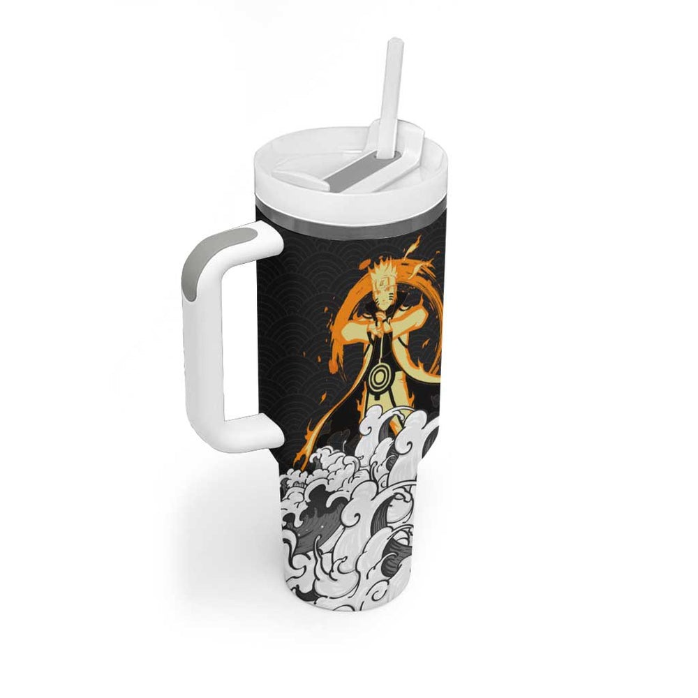 Naruto Uzumaki Bijuu Japanese Kanagawa - Naruto Tumbler With Handle Anime Japan Style TS04 Naruto Uzumaki Bijuu Japanese Kanagawa - Naruto Tumbler With Handle Anime Japan Style TS04