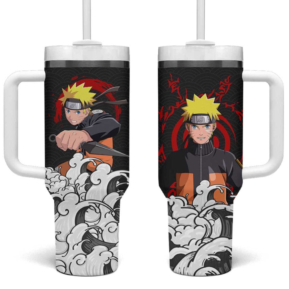 Naruto Uzumaki Japanese Kanagawa - Naruto Tumbler With Handle Anime Japan Style TS04 Naruto Uzumaki Japanese Kanagawa - Naruto Tumbler With Handle Anime Japan Style TS04