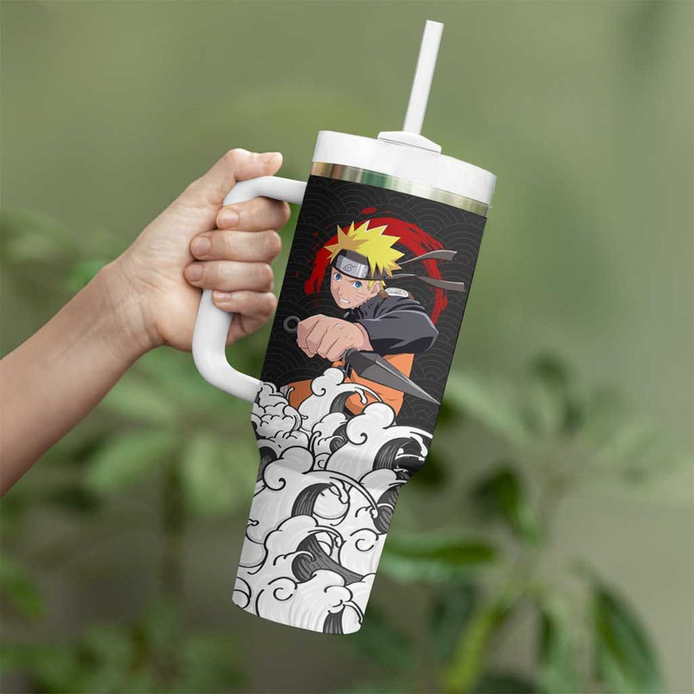 Naruto Uzumaki Japanese Kanagawa - Naruto Tumbler With Handle Anime Japan Style TS04 Naruto Uzumaki Japanese Kanagawa - Naruto Tumbler With Handle Anime Japan Style TS04