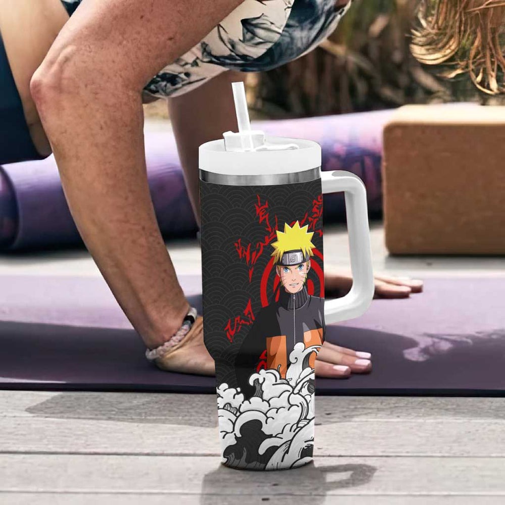 Naruto Uzumaki Japanese Kanagawa - Naruto Tumbler With Handle Anime Japan Style TS04 Naruto Uzumaki Japanese Kanagawa - Naruto Tumbler With Handle Anime Japan Style TS04