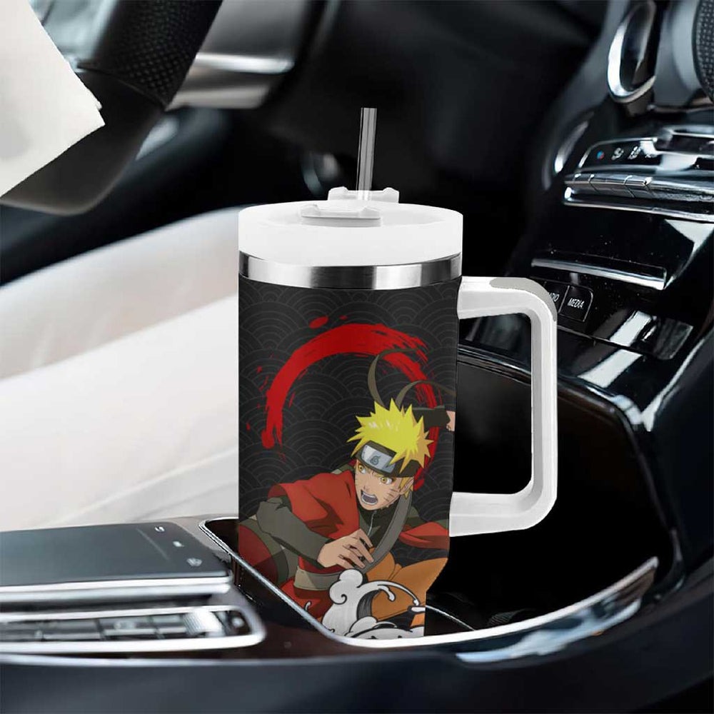 Naruto Uzumaki Sage Japanese Kanagawa - Naruto Tumbler With Handle Anime Japan Style TS04 Naruto Uzumaki Sage Japanese Kanagawa - Naruto Tumbler With Handle Anime Japan Style TS04