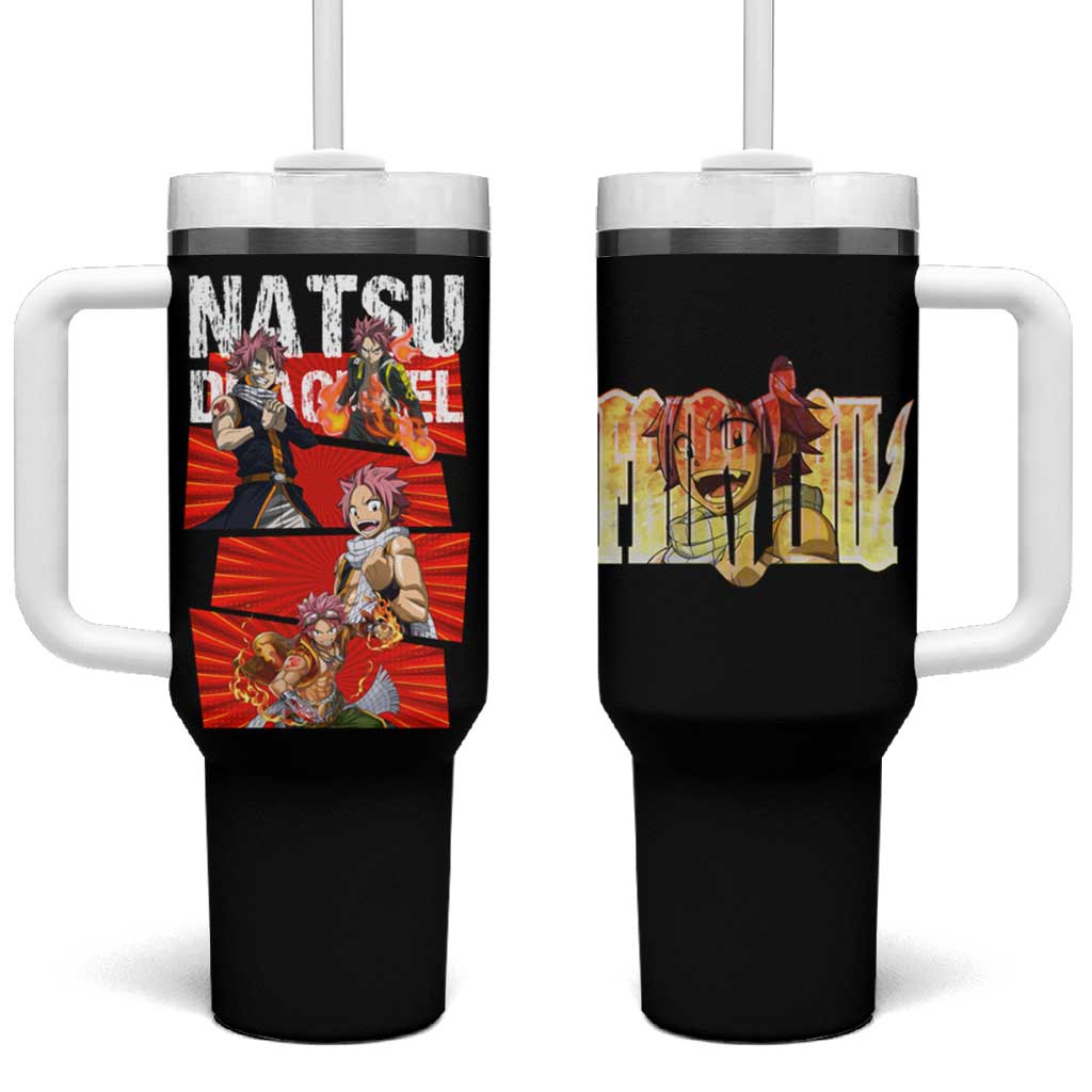 Natsu Dragneel - Fairy Tail Tumbler With Handle Anime Style TS04