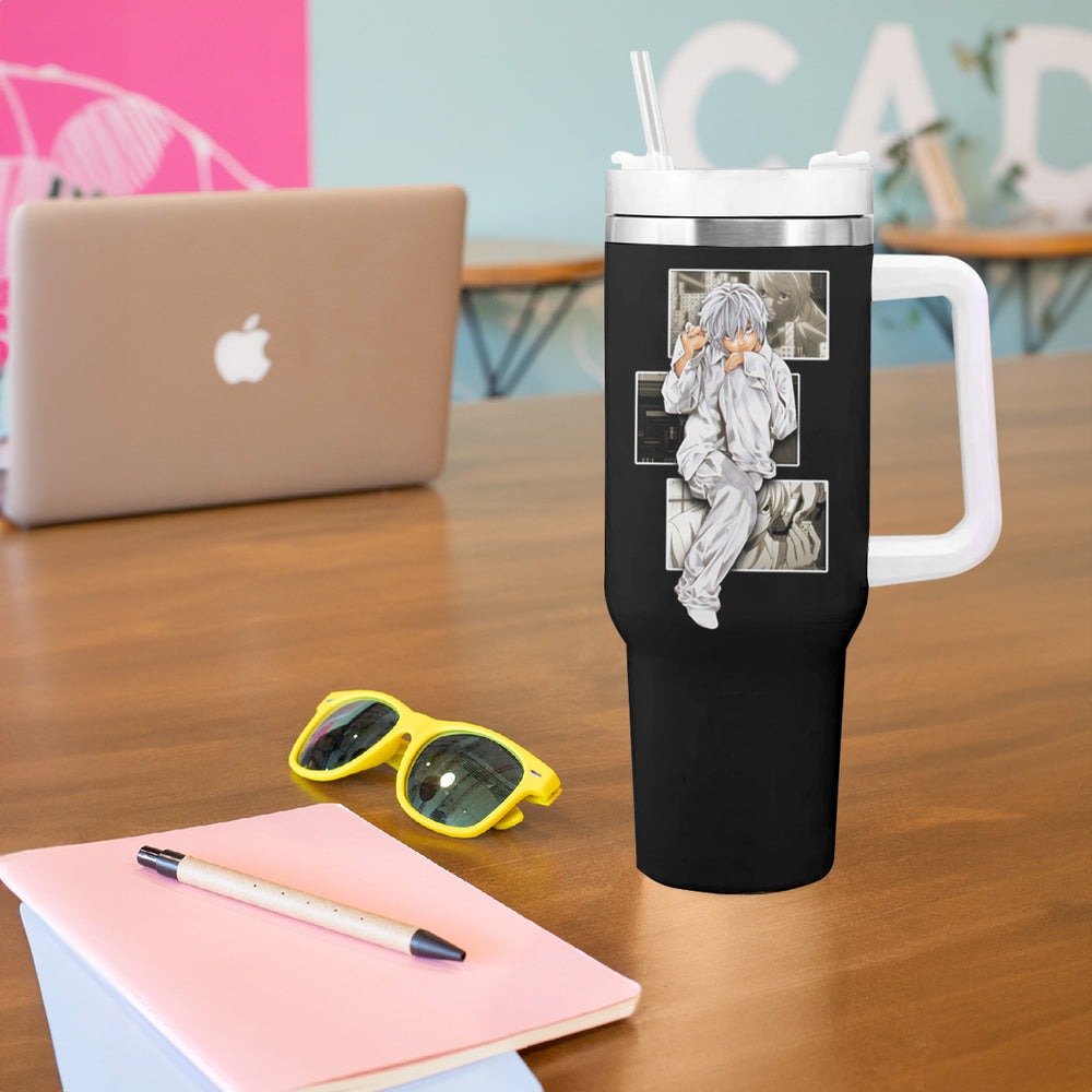 Near - Death Note Tumbler With Handle Anime Style TS04 Near - Death Note Tumbler With Handle Anime Style TS04