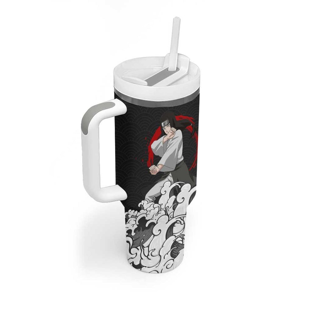 Neji Hyuga Japanese Kanagawa - Naruto Tumbler With Handle Anime Japan Style TS04 Neji Hyuga Japanese Kanagawa - Naruto Tumbler With Handle Anime Japan Style TS04