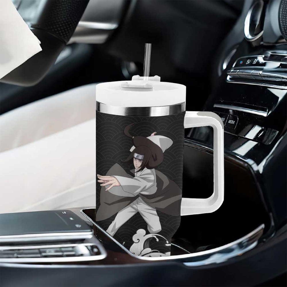 Neji Hyuga Japanese Kanagawa - Naruto Tumbler With Handle Anime Japan Style TS04 Neji Hyuga Japanese Kanagawa - Naruto Tumbler With Handle Anime Japan Style TS04