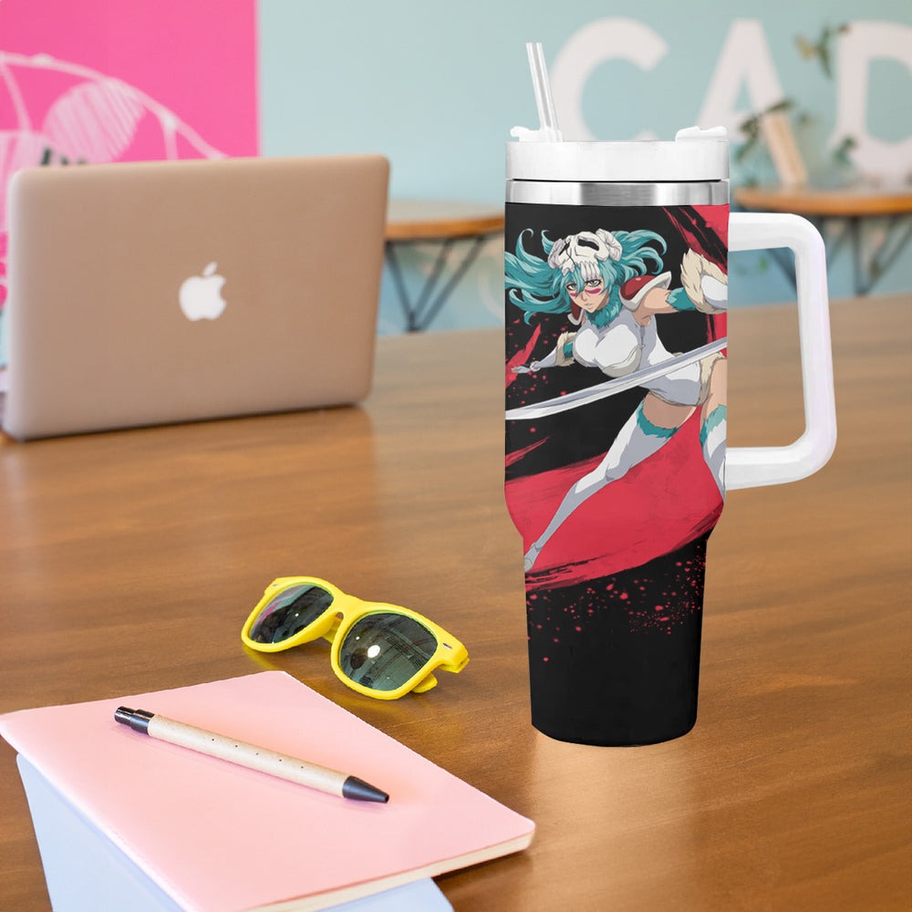 Nelliel Tu Odelschwanck Nel Tu Tumbler With Handle Bleach TS04 Nelliel Tu Odelschwanck Nel Tu Tumbler With Handle Bleach TS04
