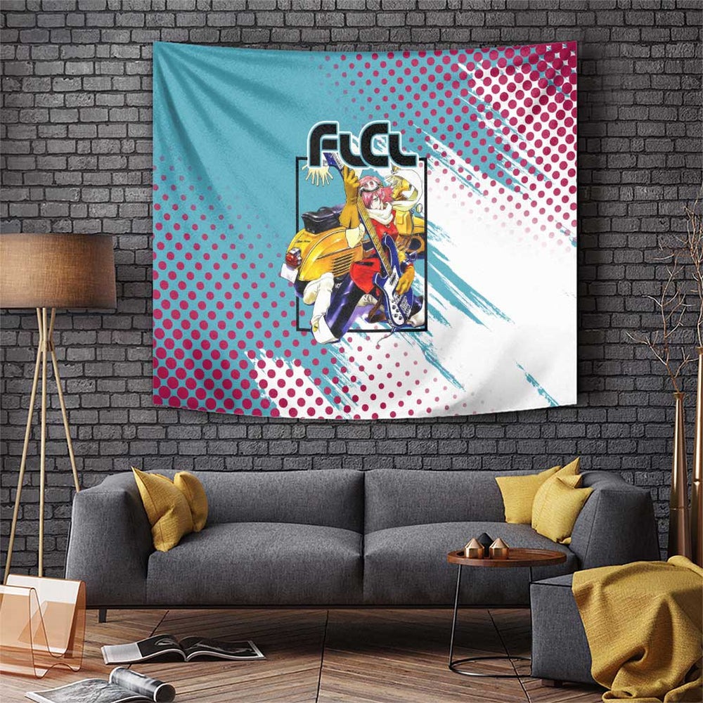 Neon FLCL Tapestry Anime Style TS04 Neon FLCL Tapestry Anime Style TS04