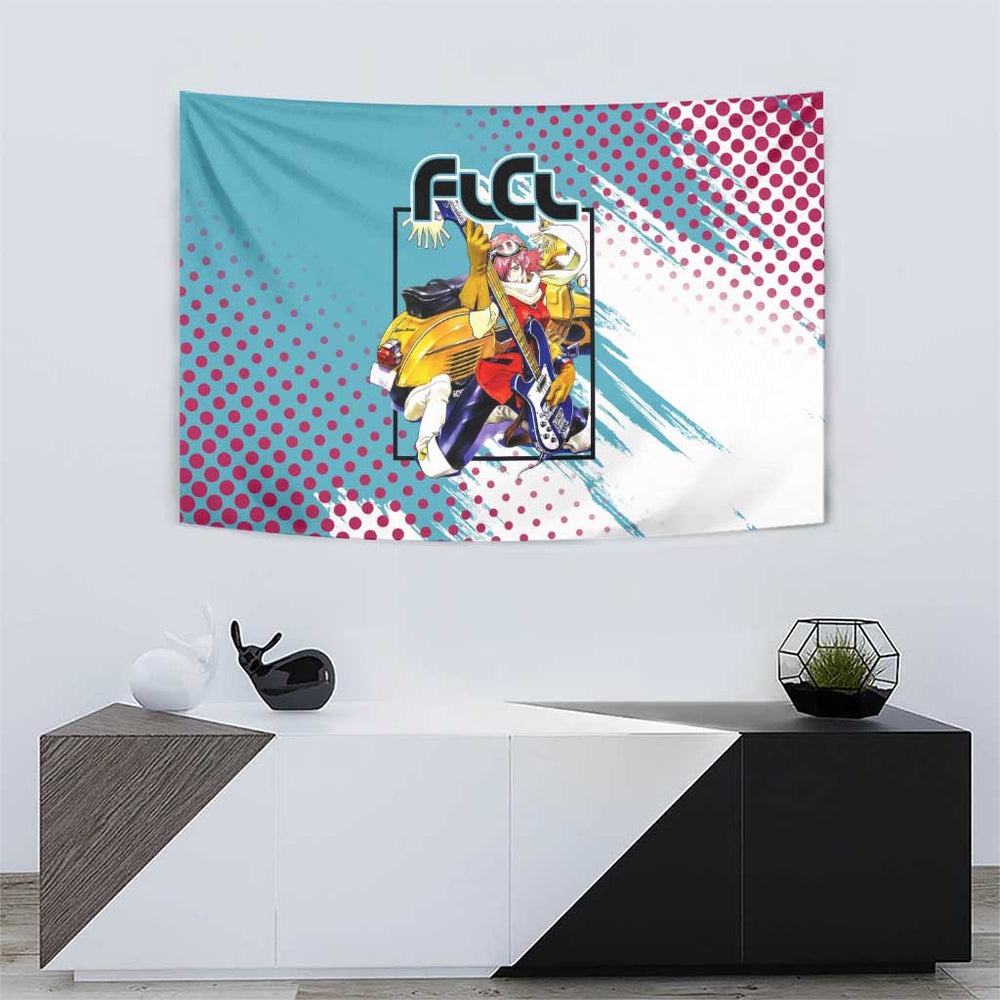Neon FLCL Tapestry Anime Style TS04 Neon FLCL Tapestry Anime Style TS04