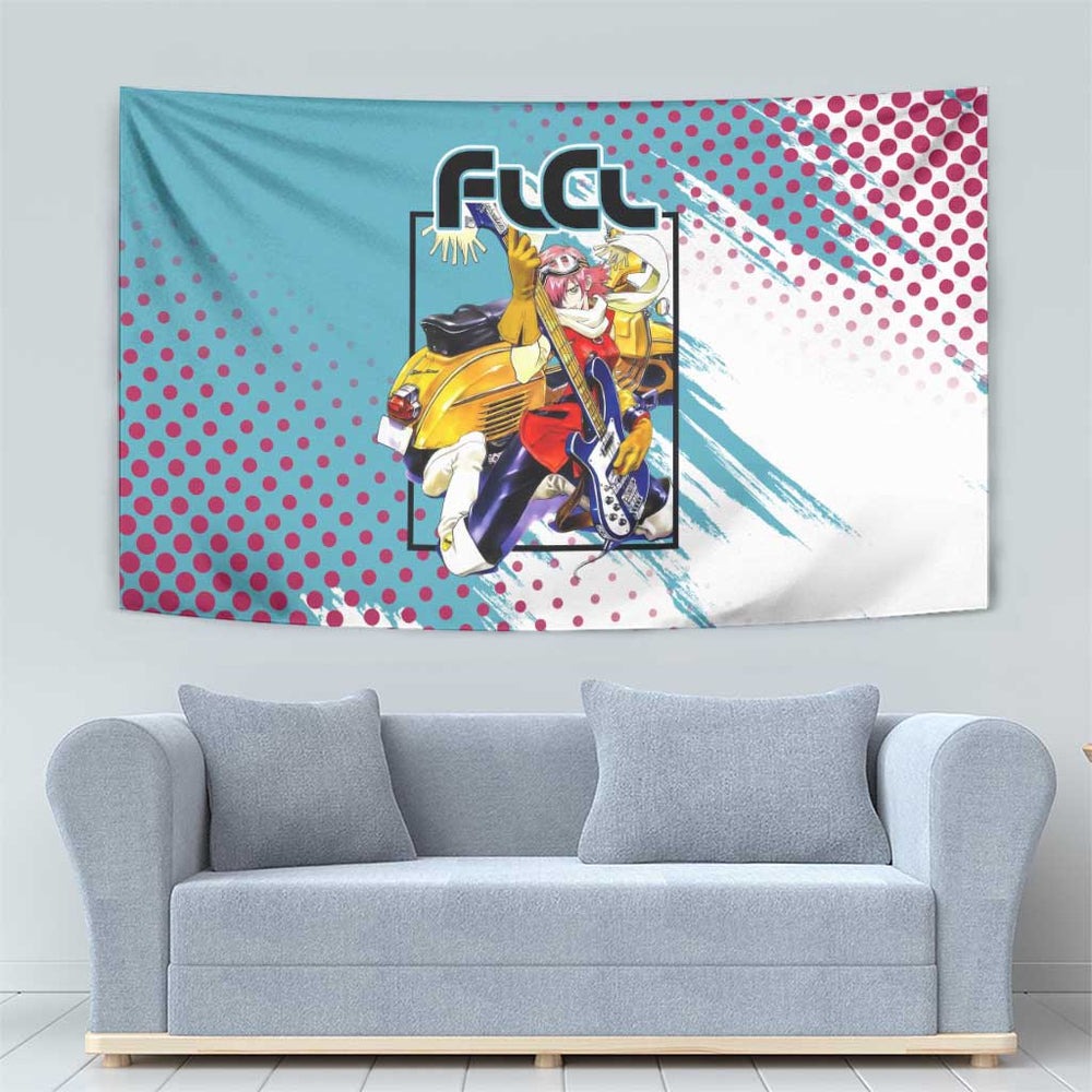 Neon FLCL Tapestry Anime Style TS04 Neon FLCL Tapestry Anime Style TS04
