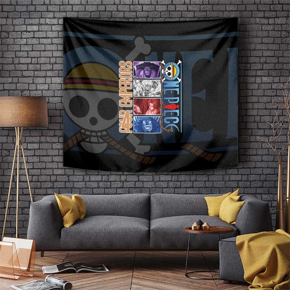New Yonko One Piece Tapestry Anime Style TS04 New Yonko One Piece Tapestry Anime Style TS04