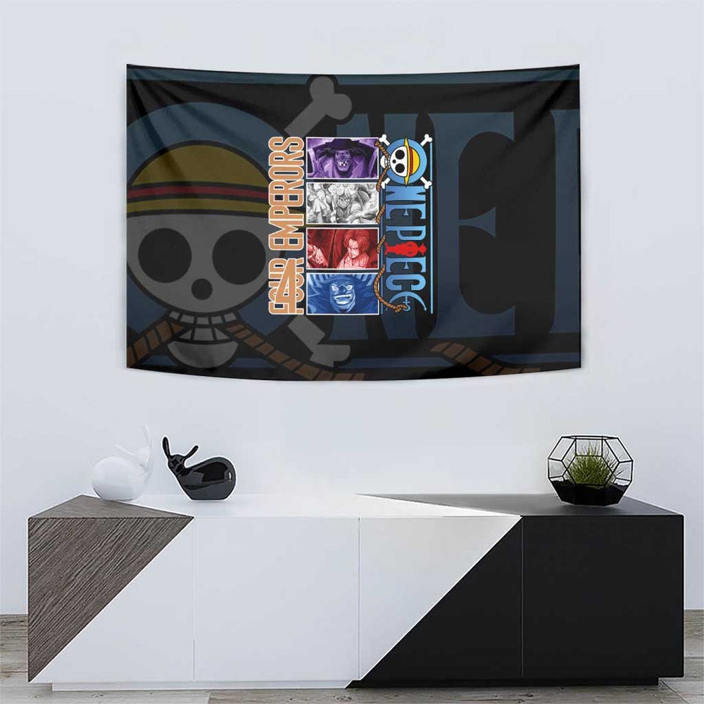 New Yonko One Piece Tapestry Anime Style TS04 New Yonko One Piece Tapestry Anime Style TS04