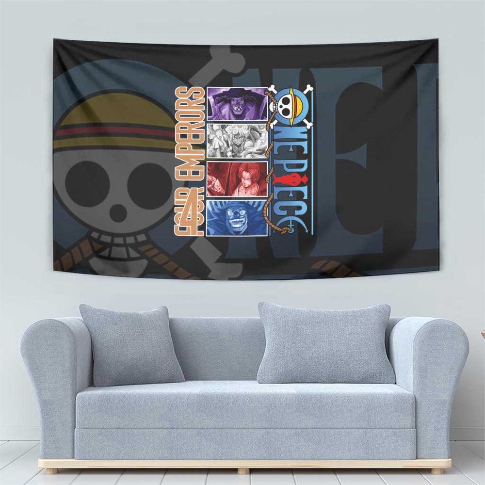 New Yonko One Piece Tapestry Anime Style TS04 New Yonko One Piece Tapestry Anime Style TS04
