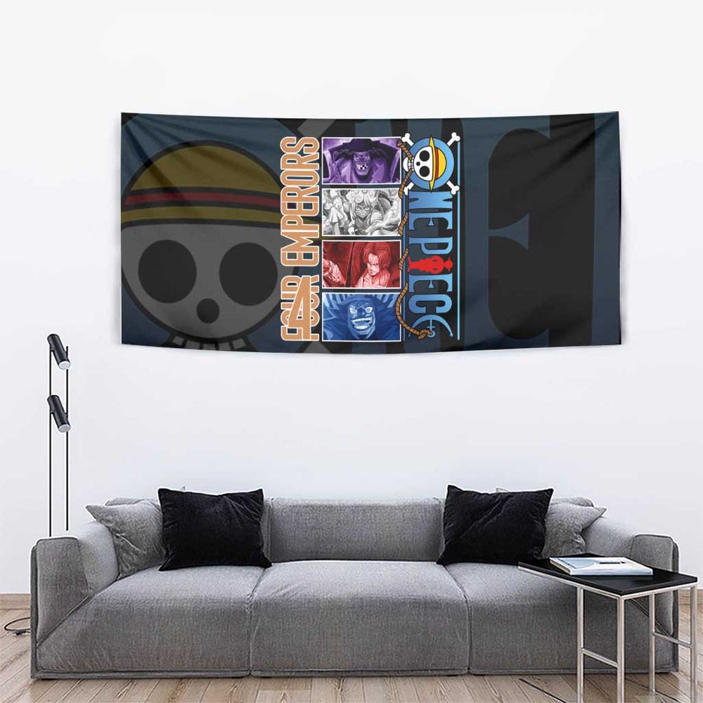 New Yonko One Piece Tapestry Anime Style TS04 New Yonko One Piece Tapestry Anime Style TS04