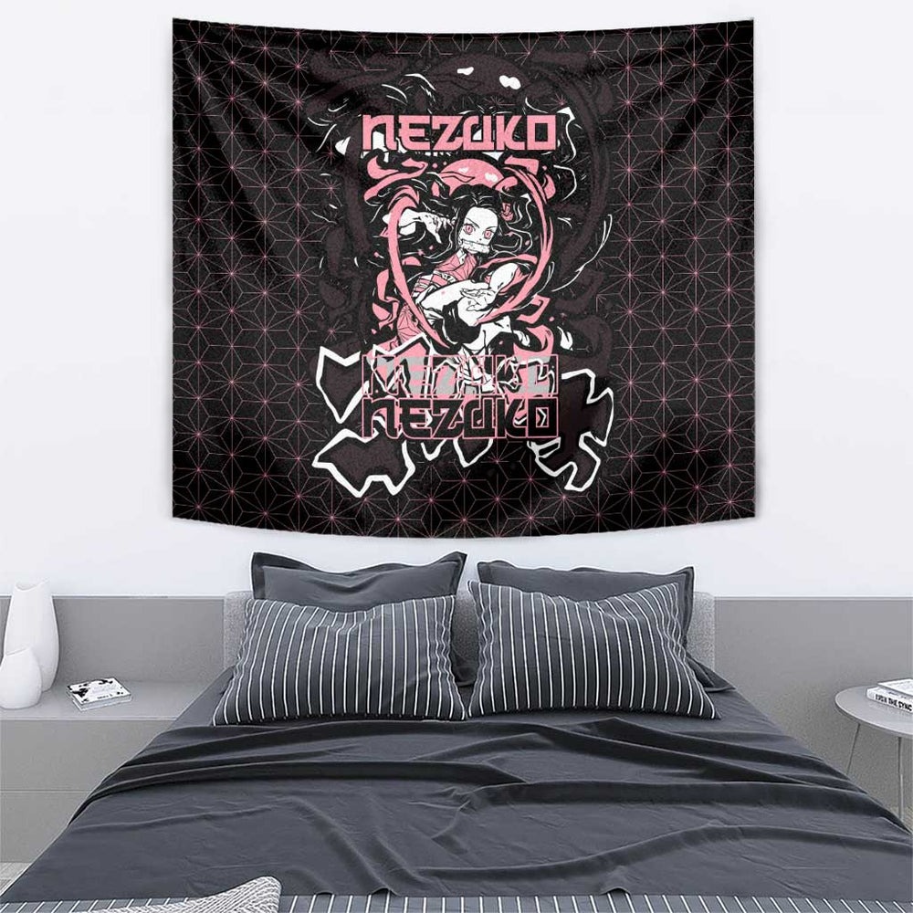 Nezuko - Demon Slayer Tapestry Anime Style TS04 Nezuko - Demon Slayer Tapestry Anime Style TS04