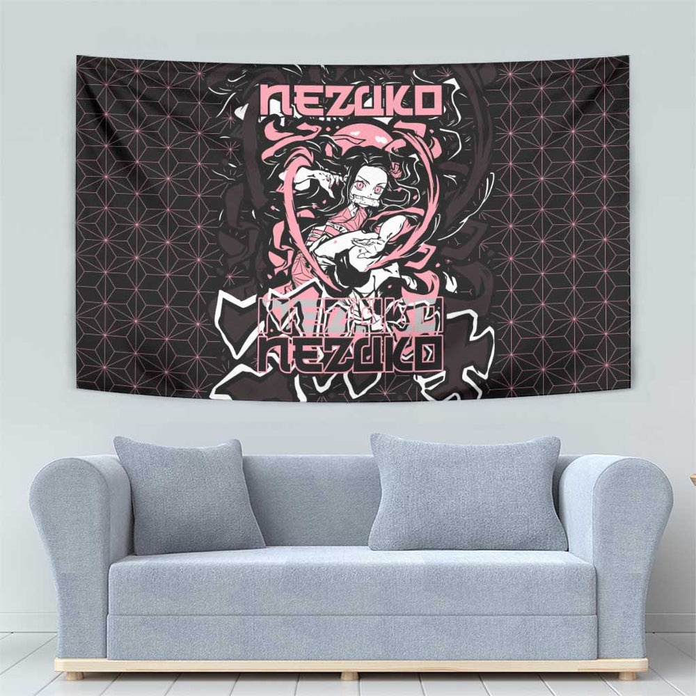 Nezuko - Demon Slayer Tapestry Anime Style TS04 Nezuko - Demon Slayer Tapestry Anime Style TS04