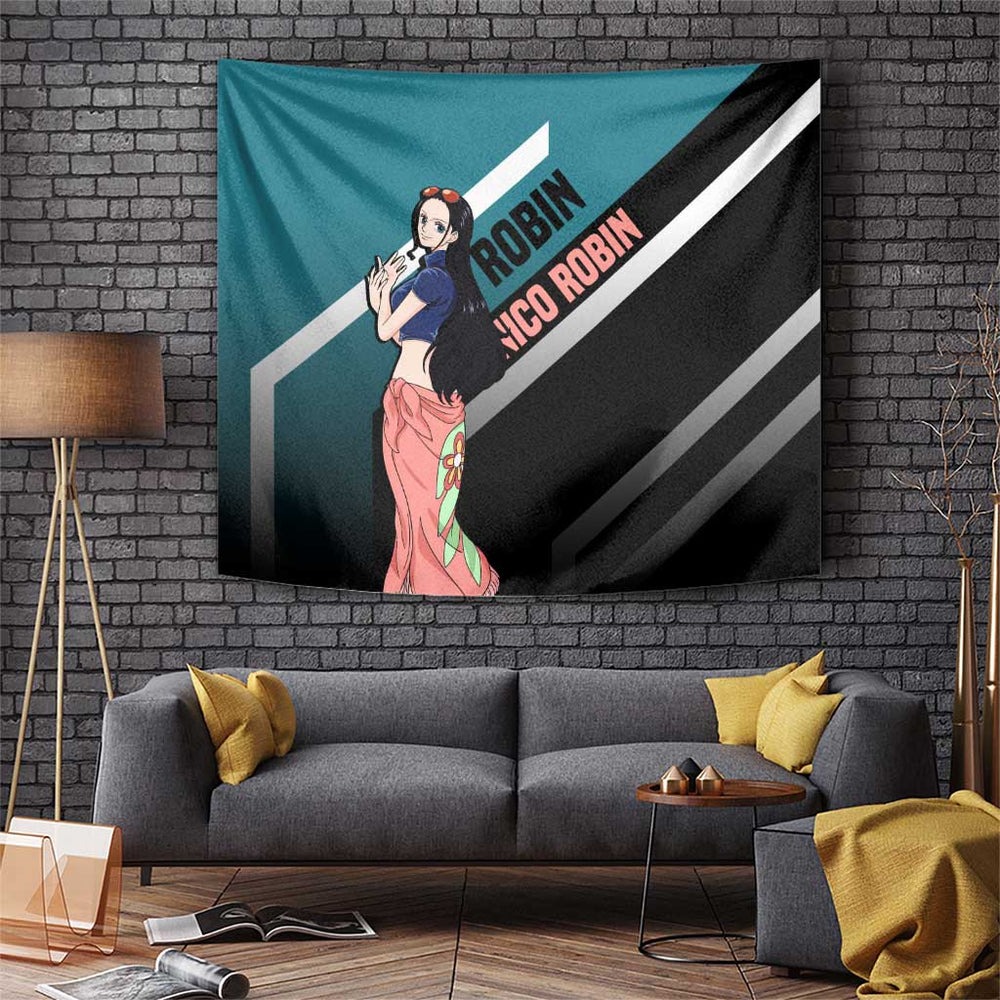 Nico Robin - One Piece Tapestry Anime Style TS04 Nico Robin - One Piece Tapestry Anime Style TS04