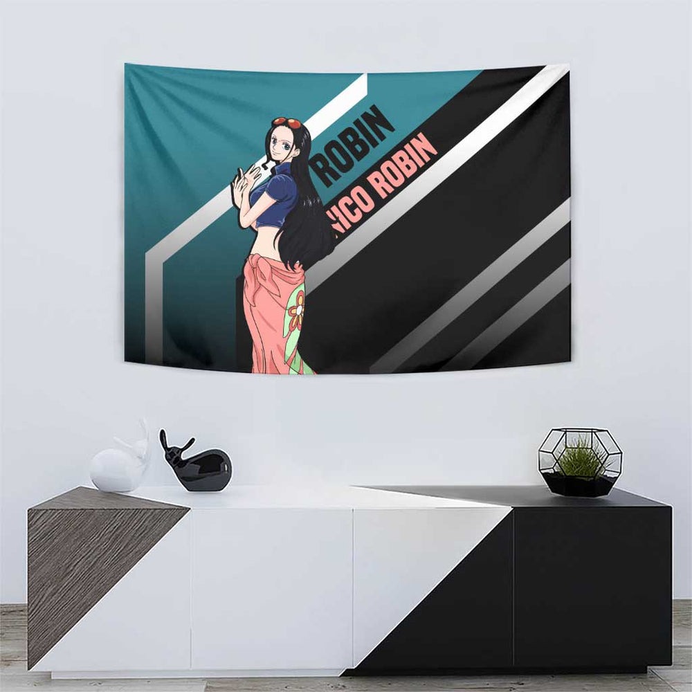 Nico Robin - One Piece Tapestry Anime Style TS04 Nico Robin - One Piece Tapestry Anime Style TS04