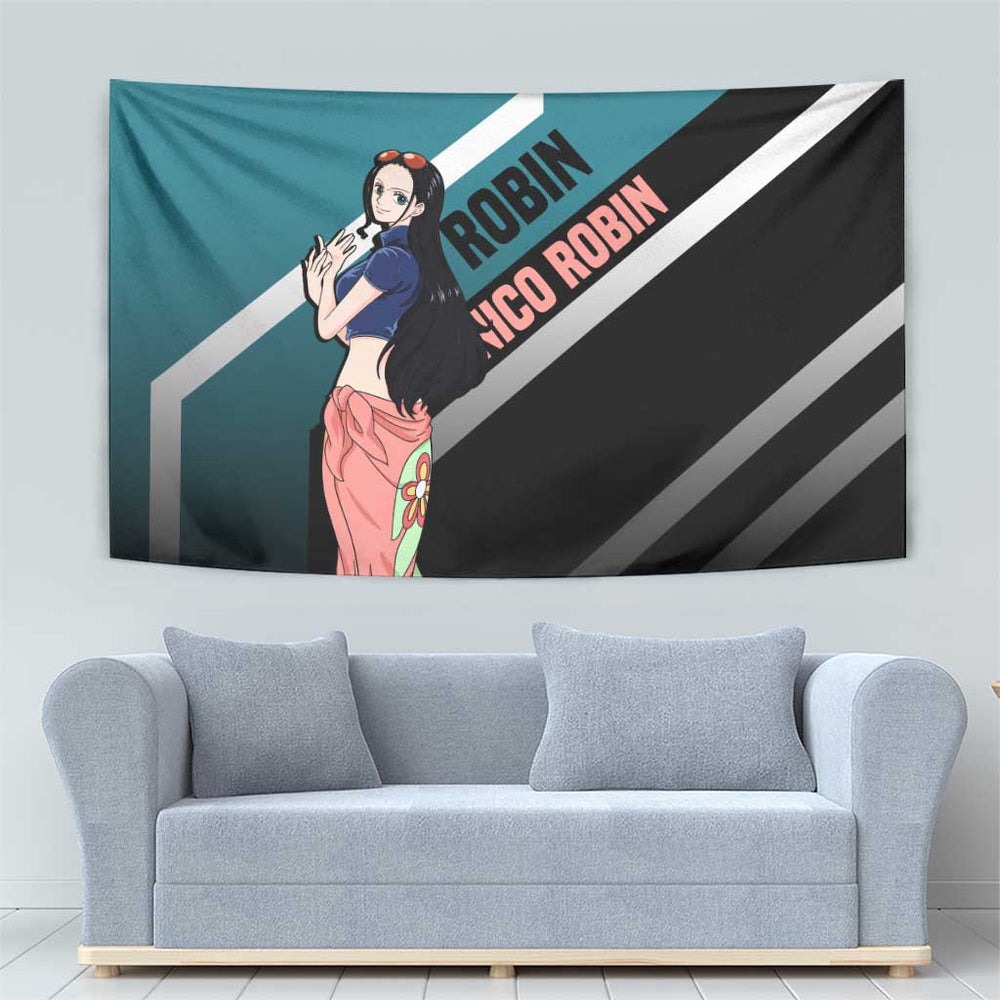 Nico Robin - One Piece Tapestry Anime Style TS04 Nico Robin - One Piece Tapestry Anime Style TS04