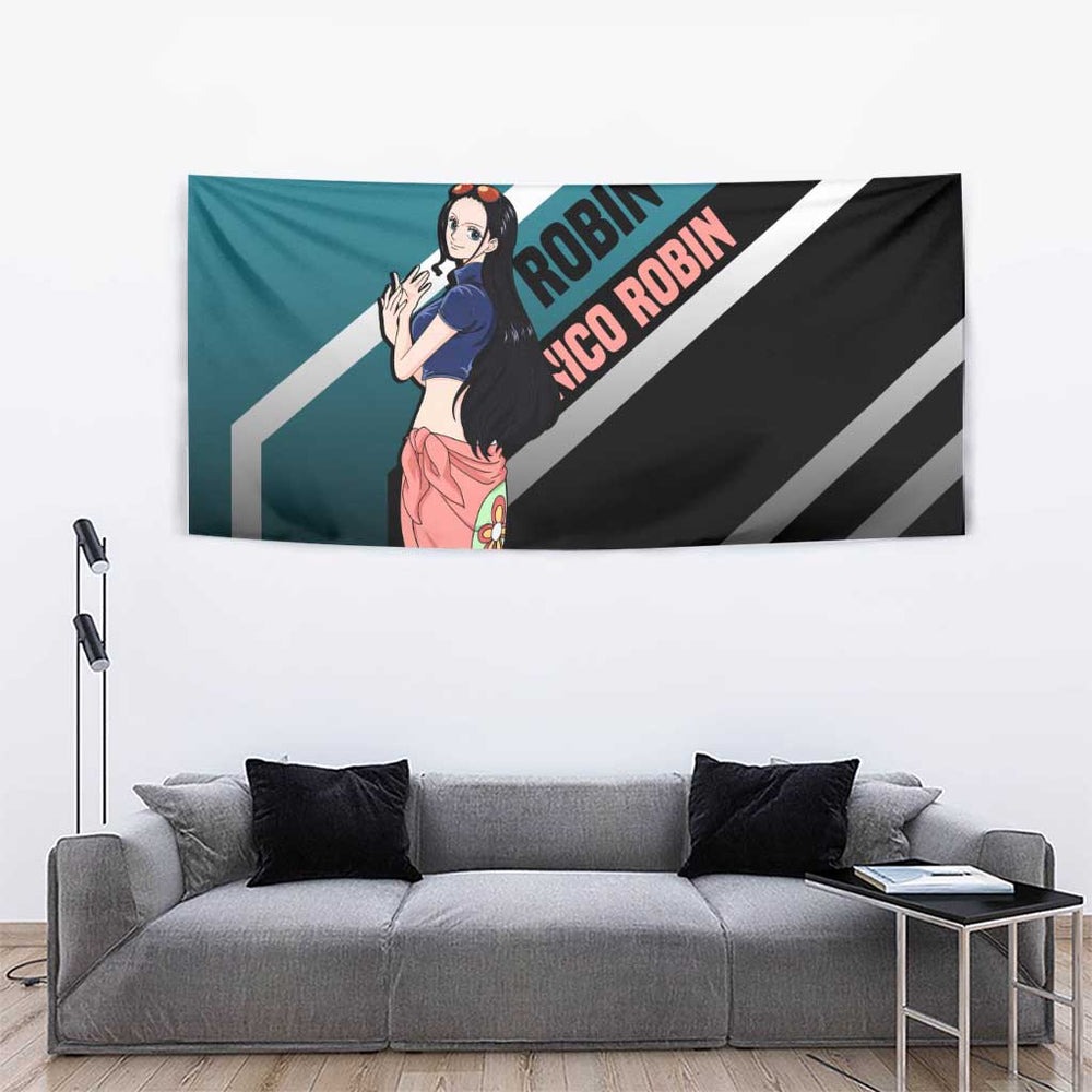 Nico Robin - One Piece Tapestry Anime Style TS04 Nico Robin - One Piece Tapestry Anime Style TS04