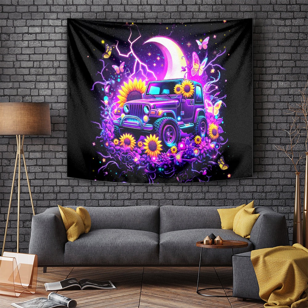Nigh Jeep Tapestry Jeep Girls Are Sunshine Mixed With A Little Hurricane DT01 Nigh Jeep Tapestry Jeep Girls Are Sunshine Mixed With A Little Hurricane DT01