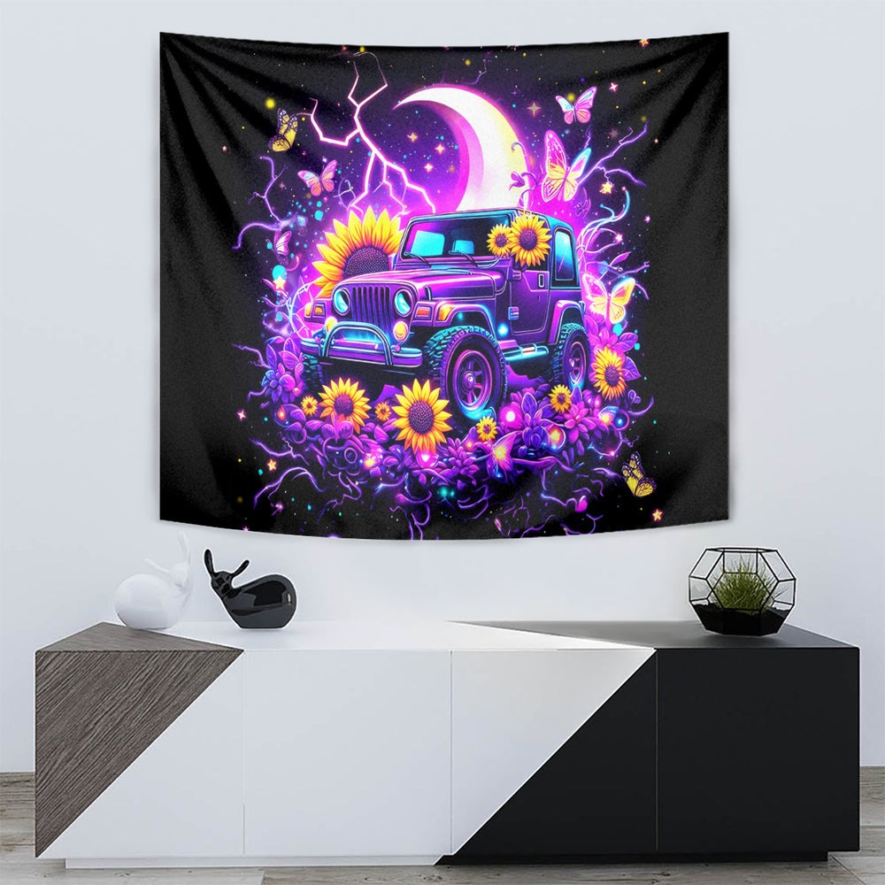 Nigh Jeep Tapestry Jeep Girls Are Sunshine Mixed With A Little Hurricane DT01 Nigh Jeep Tapestry Jeep Girls Are Sunshine Mixed With A Little Hurricane DT01