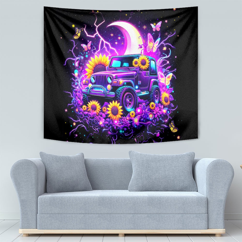 Nigh Jeep Tapestry Jeep Girls Are Sunshine Mixed With A Little Hurricane DT01 Nigh Jeep Tapestry Jeep Girls Are Sunshine Mixed With A Little Hurricane DT01