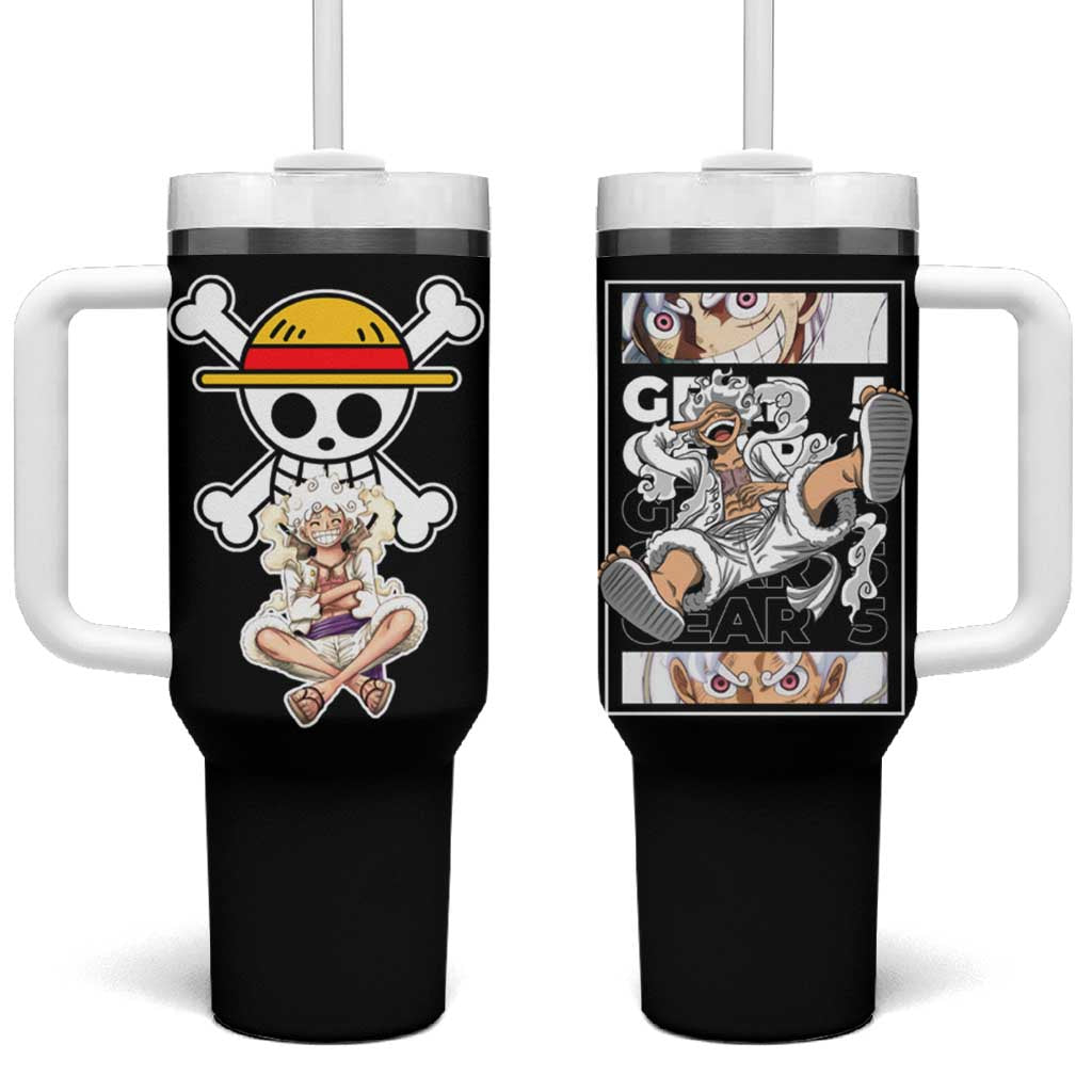 Nika Gear 5th Luffy - One Piece Tumbler With Handle Anime Style TS04
