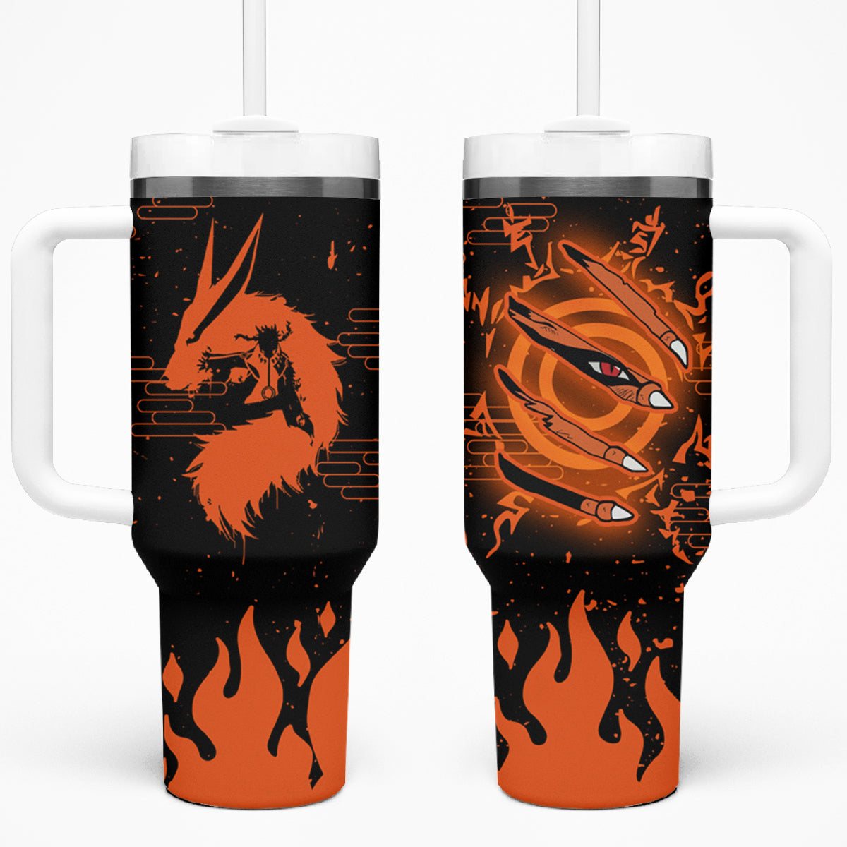 Nine Tailed Beasts Kurama - For Fans Tumbler With Handle TS0