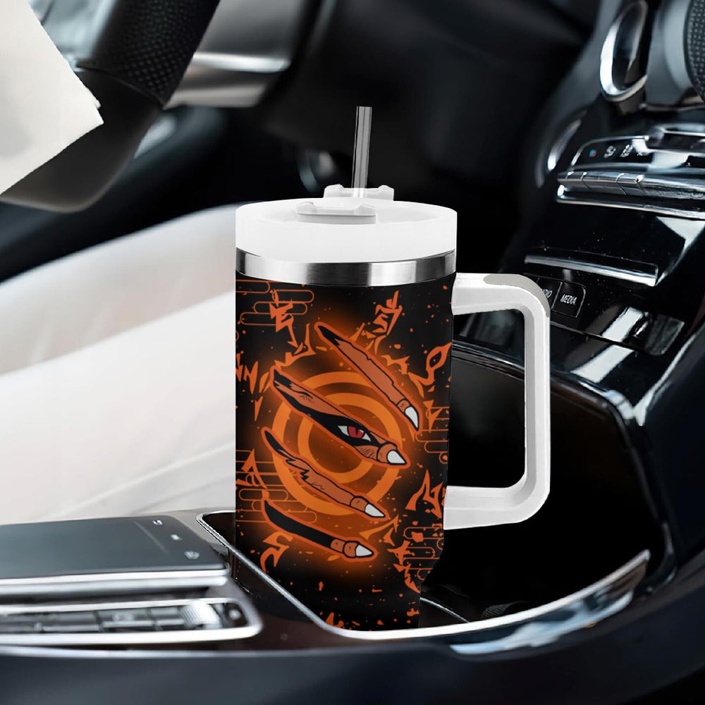 Nine Tailed Beasts Kurama - For Fans Tumbler With Handle TS0 Nine Tailed Beasts Kurama - For Fans Tumbler With Handle TS0