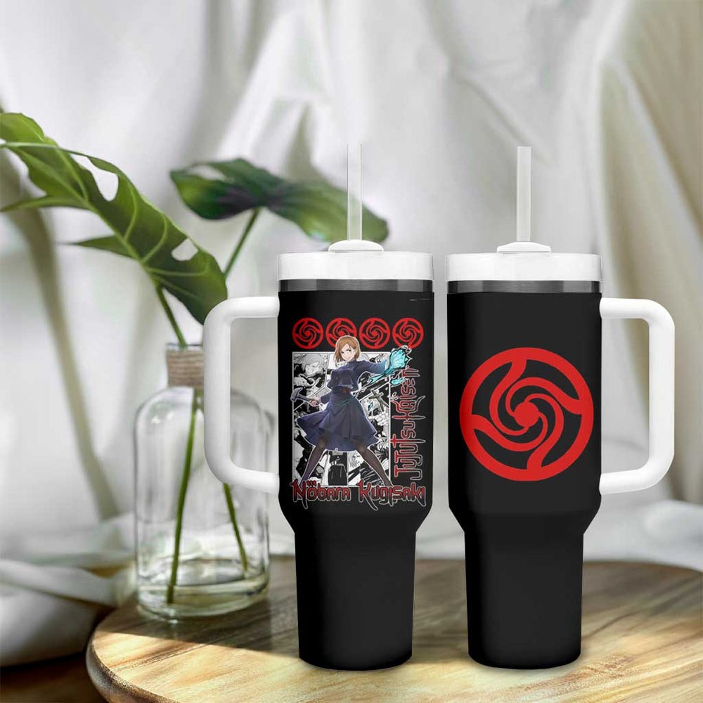 Nobara Kugisaki - Jujutsu Kaisen Tumbler With Handle Anime Mix Manga Style TS04 Nobara Kugisaki - Jujutsu Kaisen Tumbler With Handle Anime Mix Manga Style TS04
