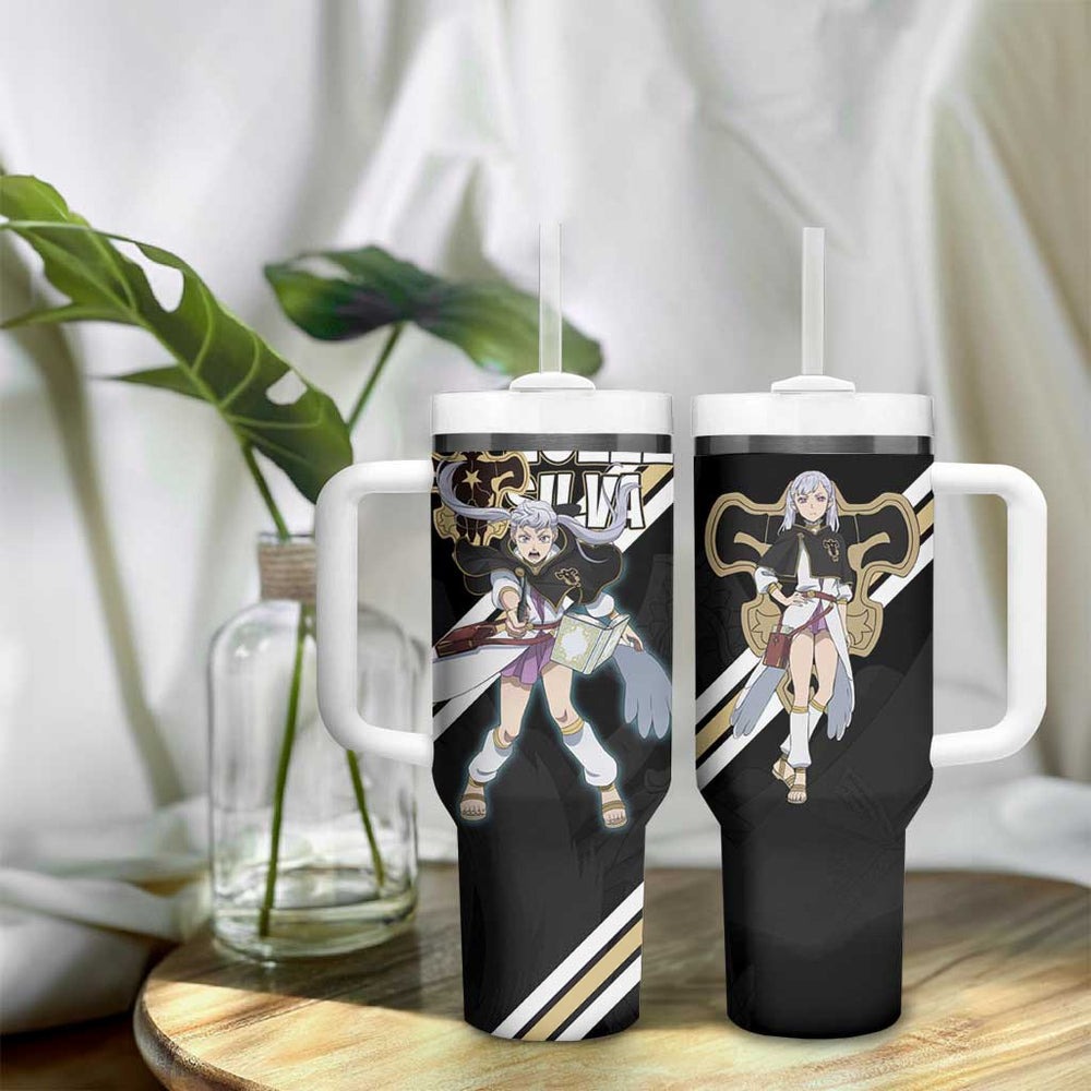 Noelle Silva - Black Bull Tumbler With Handle Anime Style TS04 Noelle Silva - Black Bull Tumbler With Handle Anime Style TS04
