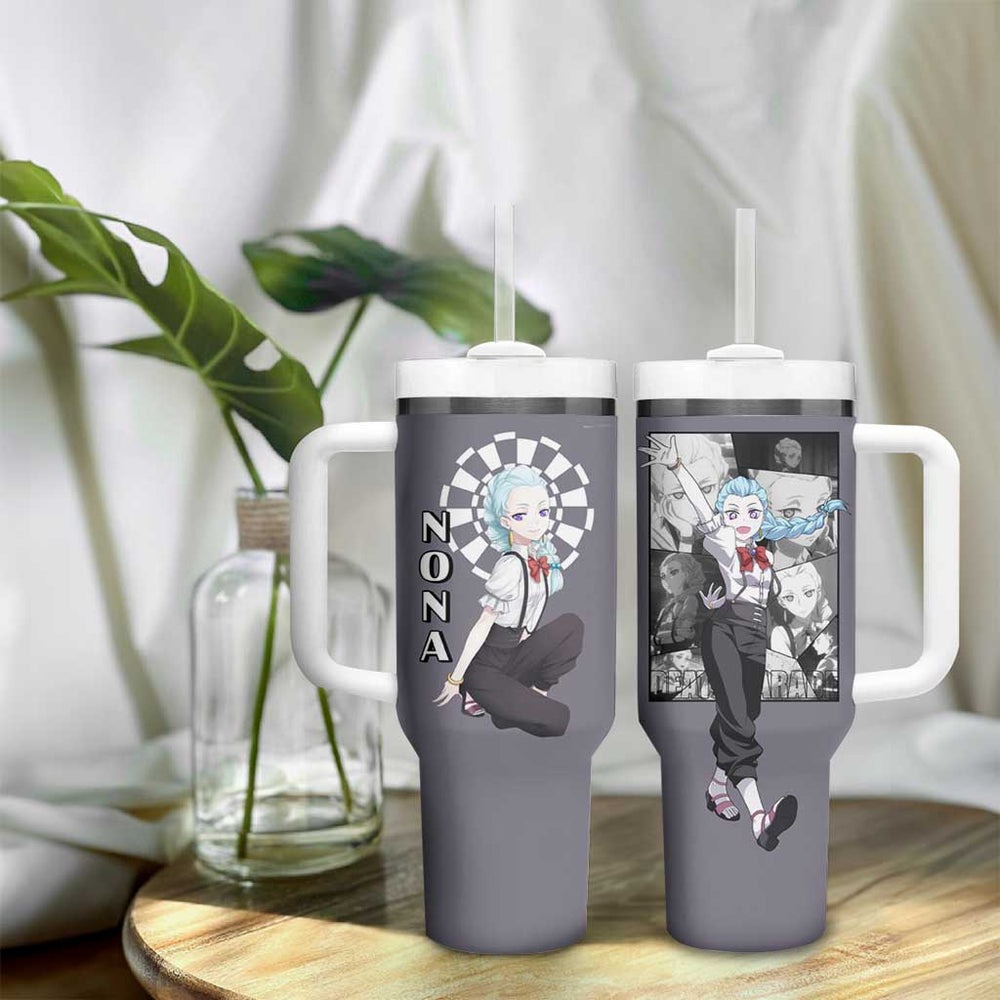 Nona - Death Parade Tumbler With Handle Anime Style TS04 Nona - Death Parade Tumbler With Handle Anime Style TS04