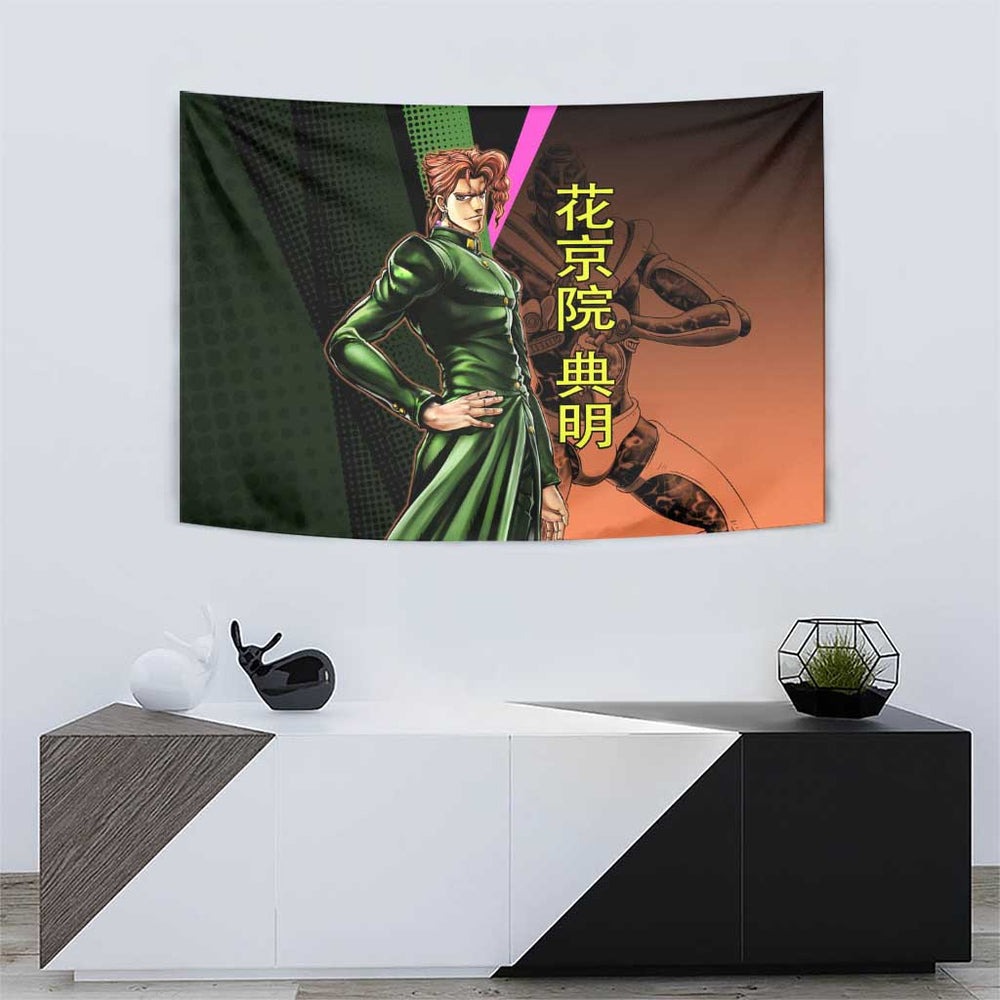 Noriaki Kakyoin JoJos Bizarre Adventure Tumbler With Handle with Hierophant Green Stand TS04 Noriaki Kakyoin JoJos Bizarre Adventure Tumbler With Handle with Hierophant Green Stand TS04