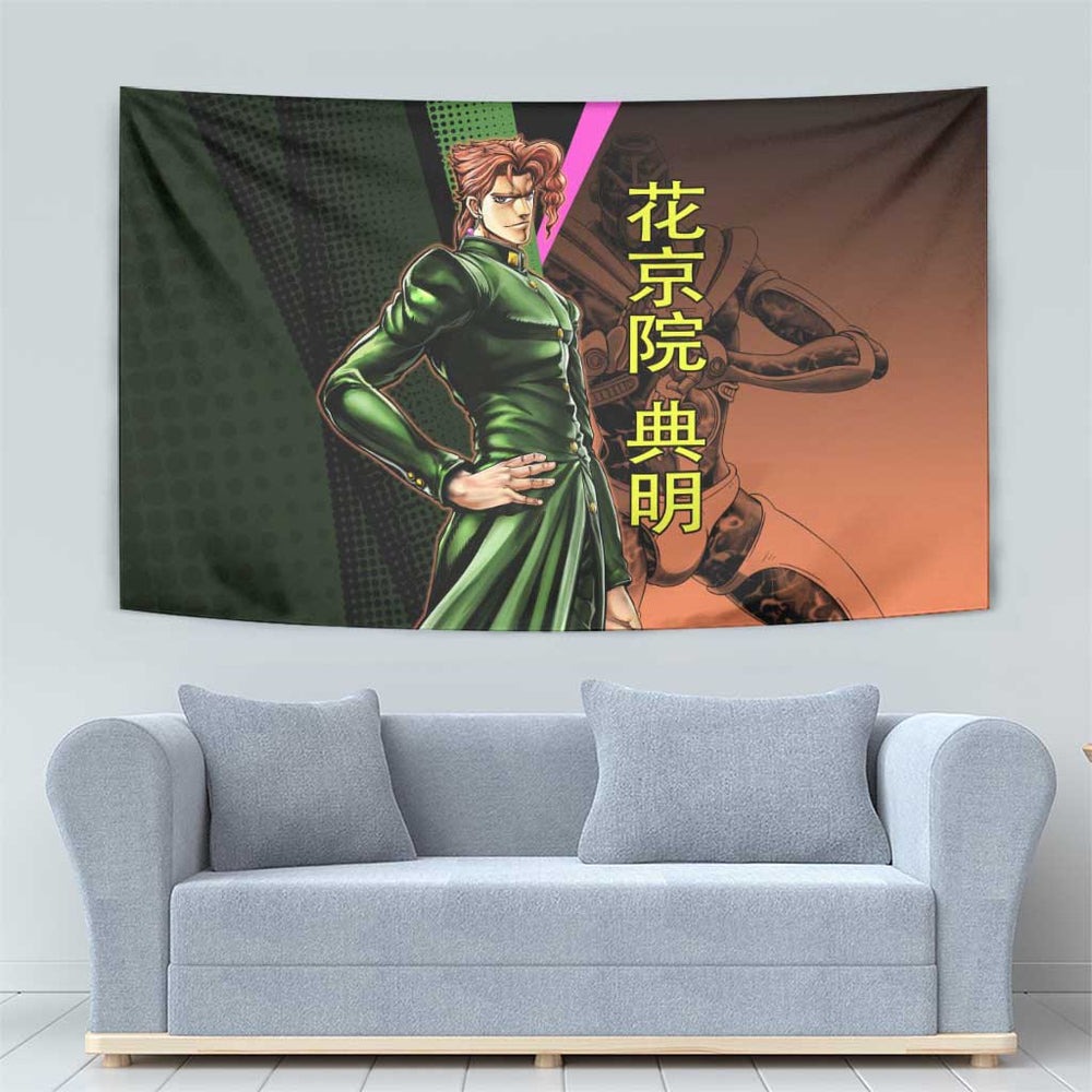 Noriaki Kakyoin JoJos Bizarre Adventure Tumbler With Handle with Hierophant Green Stand TS04 Noriaki Kakyoin JoJos Bizarre Adventure Tumbler With Handle with Hierophant Green Stand TS04