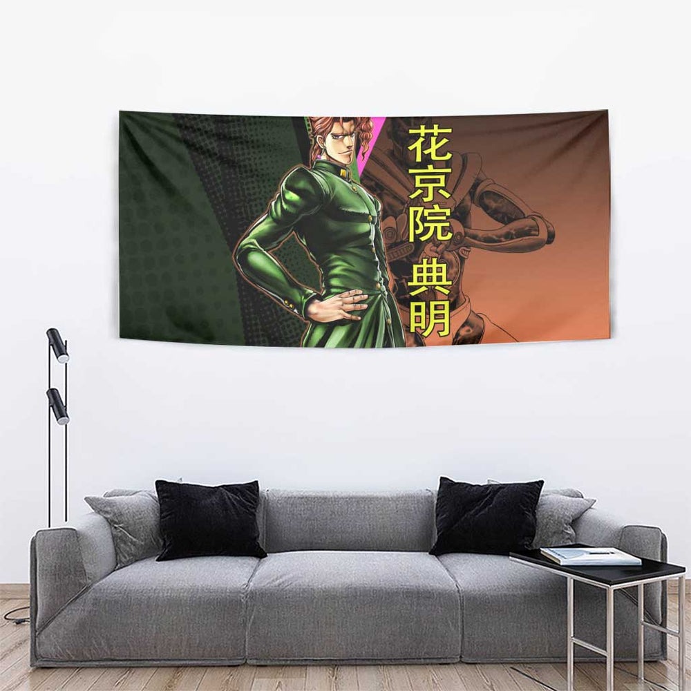 Noriaki Kakyoin JoJos Bizarre Adventure Tumbler With Handle with Hierophant Green Stand TS04 Noriaki Kakyoin JoJos Bizarre Adventure Tumbler With Handle with Hierophant Green Stand TS04
