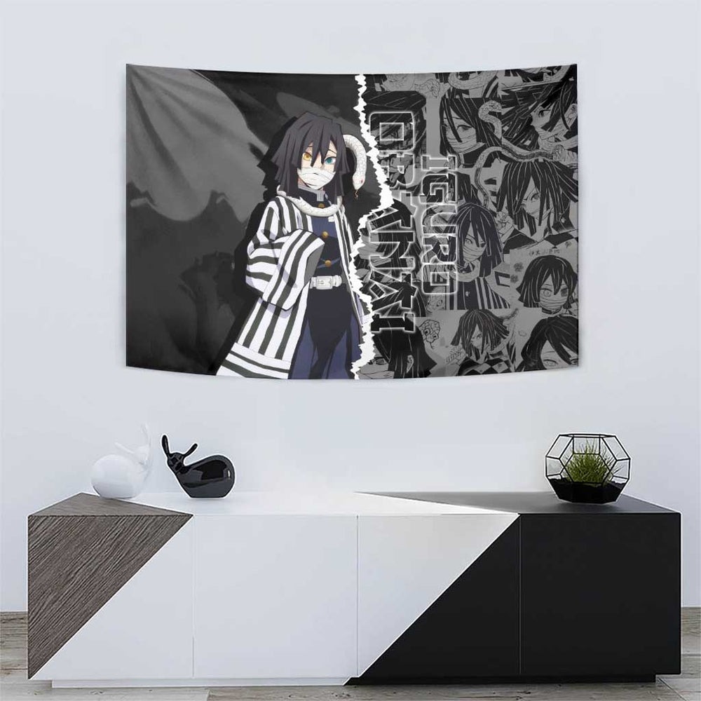 Obanai Iguro - Demon Slayer Tumbler With Handle Anime Style TS04 Obanai Iguro - Demon Slayer Tumbler With Handle Anime Style TS04