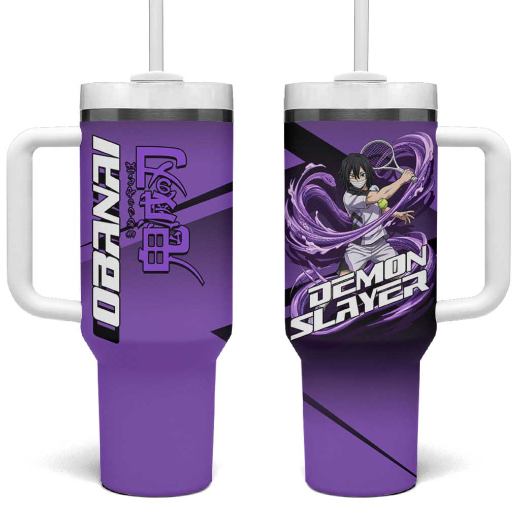 Obanai Iguro Serpent Strike Tumbler With Handle Sporty Anime Mashup Style TS04