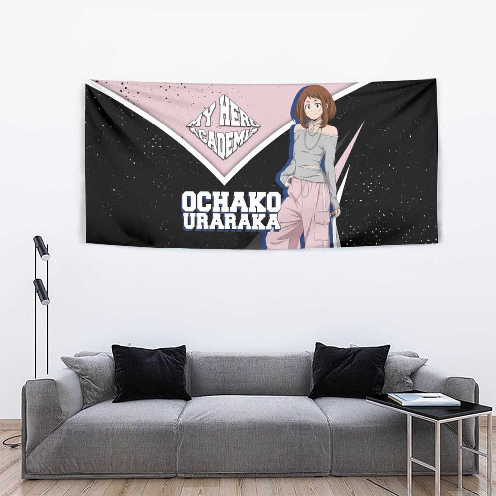 Ochako Uraraka My Hero Academia Tumbler With Handle Anime Grunge Splatter Graphic Style TS04 Ochako Uraraka My Hero Academia Tumbler With Handle Anime Grunge Splatter Graphic Style TS04
