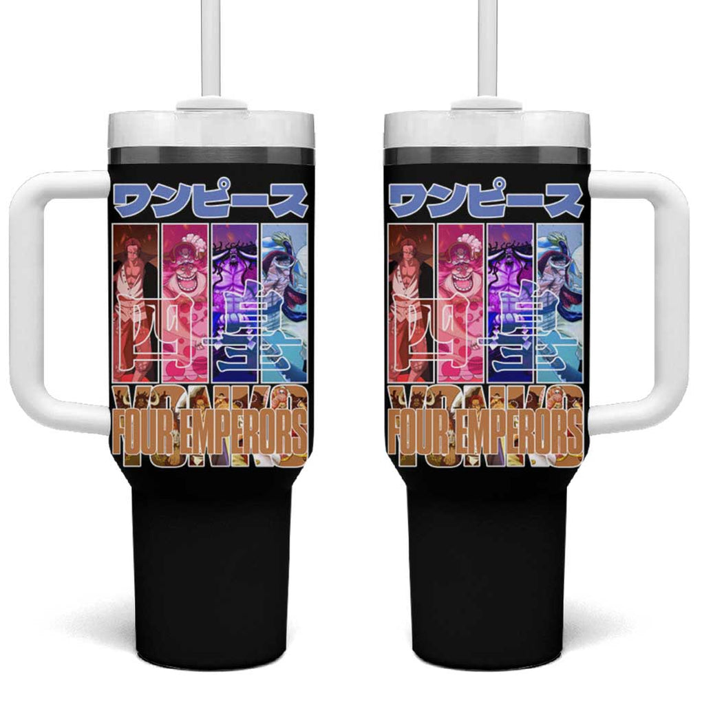 Old Generation Yonko One Piece Tumbler With Handle Anime Style TS04