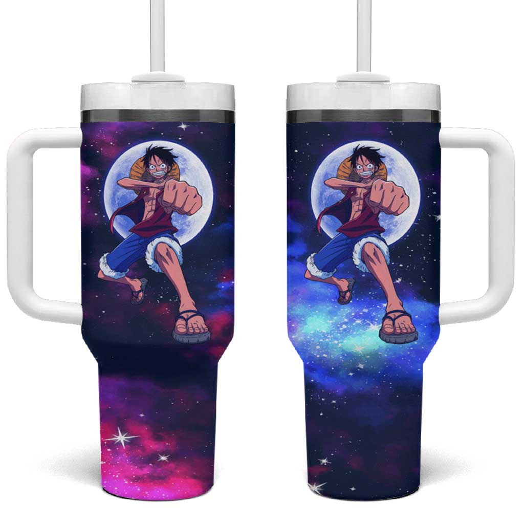 One Piece Lunar Ring Luffy Tumbler With Handle Anime Style TS04