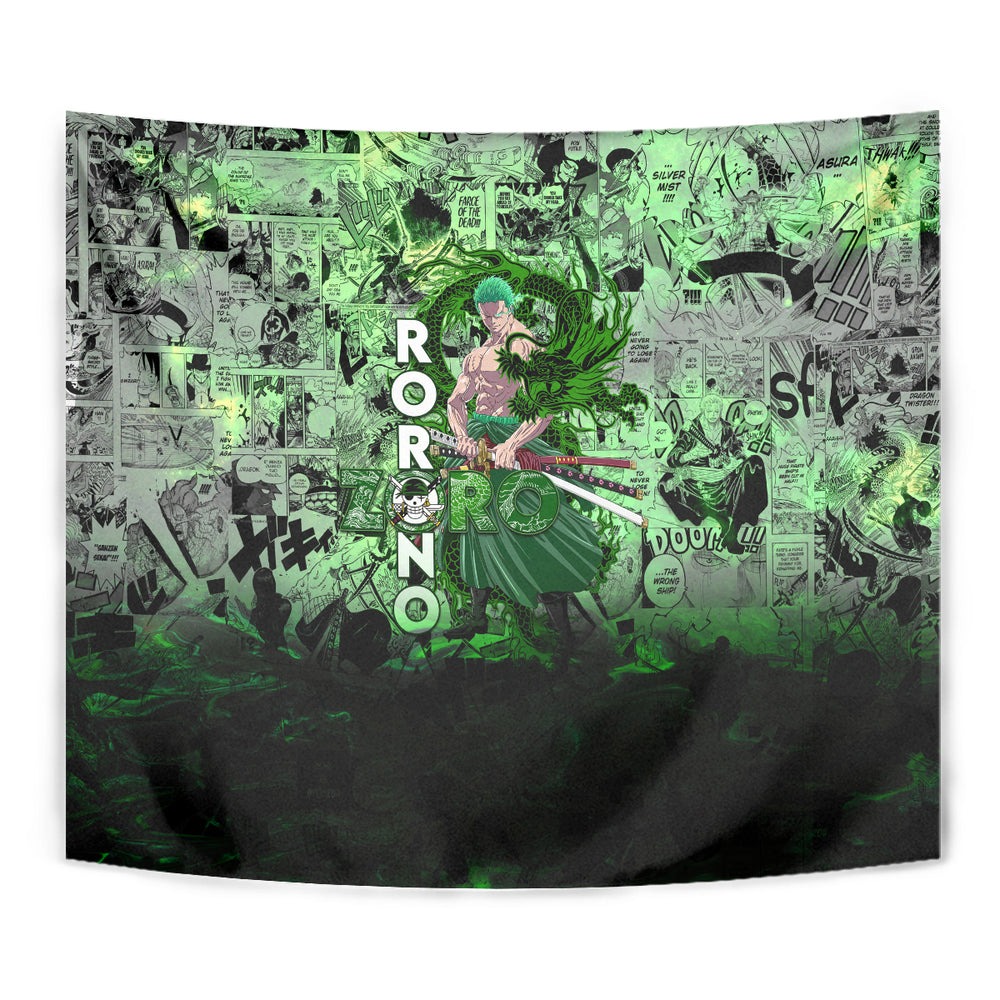 One Piece Roronoa Zoro Tapestry Dragon Twister Style DT02 One Piece Roronoa Zoro Tapestry Dragon Twister Style DT02