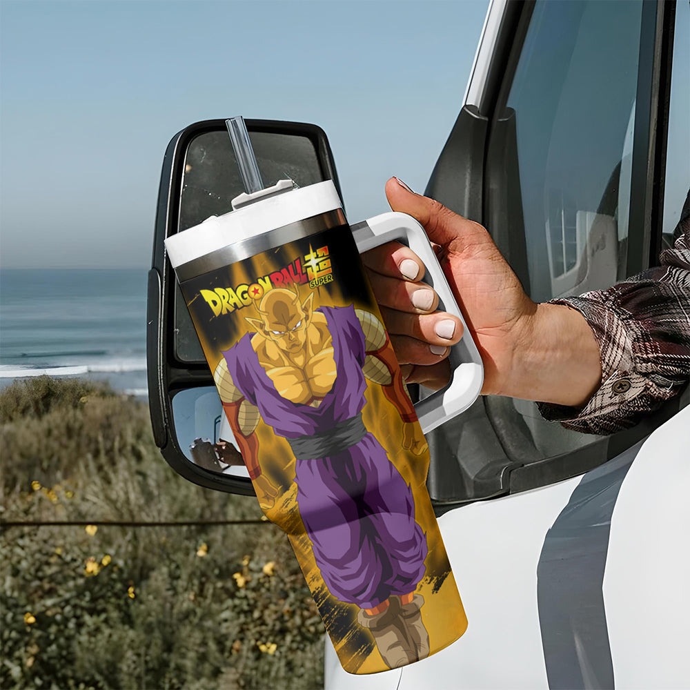 Orange Piccolo Super Anime Tumbler With Handle Dragon Ball T Orange Piccolo Super Anime Tumbler With Handle Dragon Ball T