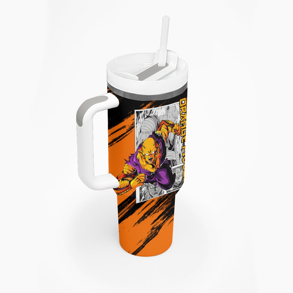 Orange Piccolo Tumbler With Handle Dragon Ball Anime Mix Man Orange Piccolo Tumbler With Handle Dragon Ball Anime Mix Man