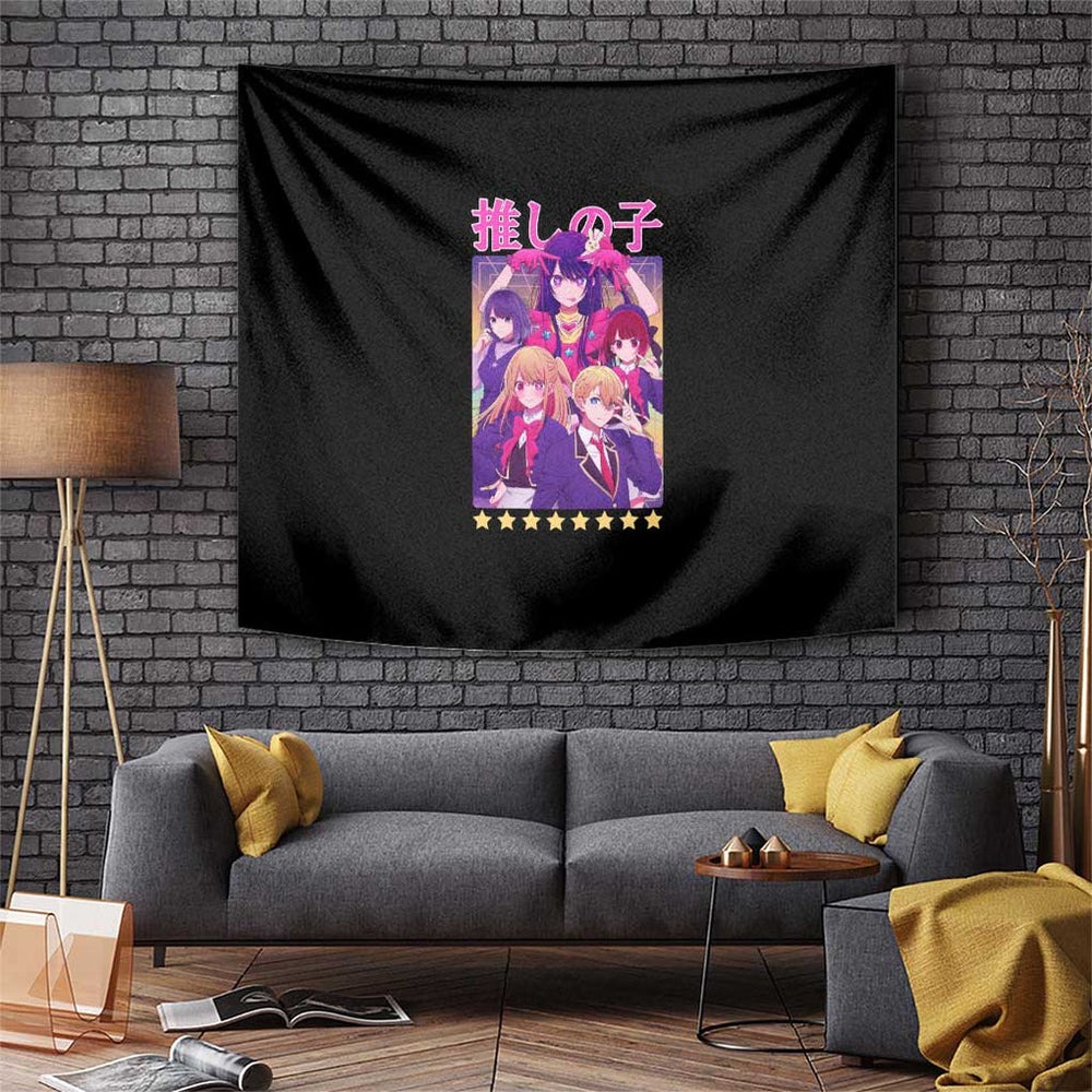 Oshi no Ko Tapestry Anime Style TS04 Oshi no Ko Tapestry Anime Style TS04