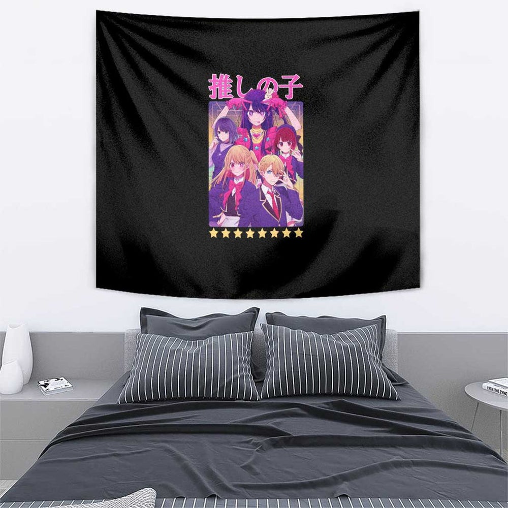 Oshi no Ko Tapestry Anime Style TS04 Oshi no Ko Tapestry Anime Style TS04