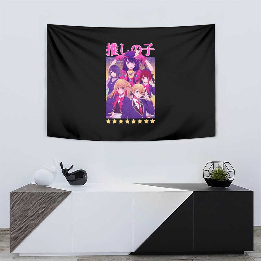 Oshi no Ko Tapestry Anime Style TS04 Oshi no Ko Tapestry Anime Style TS04