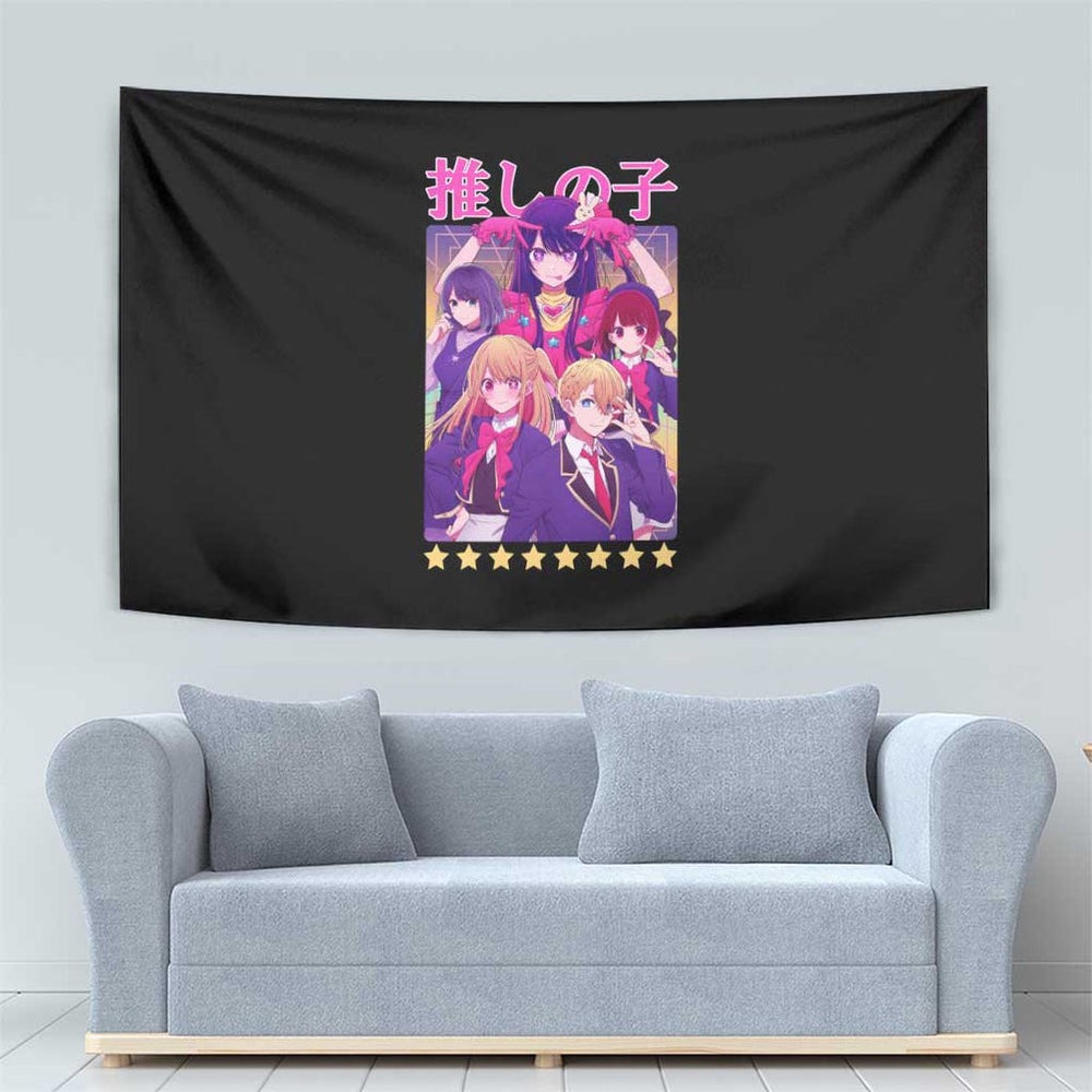 Oshi no Ko Tapestry Anime Style TS04 Oshi no Ko Tapestry Anime Style TS04