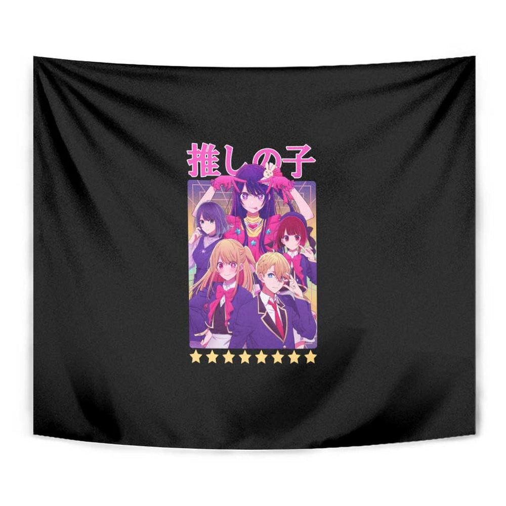 Oshi no Ko Tapestry Anime Style TS04 Oshi no Ko Tapestry Anime Style TS04